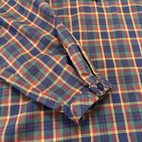 Vintage 70s Levi Strauss Co Button Up Womens 38 Plaid Ruffle Country Western - Picture 6 of 9